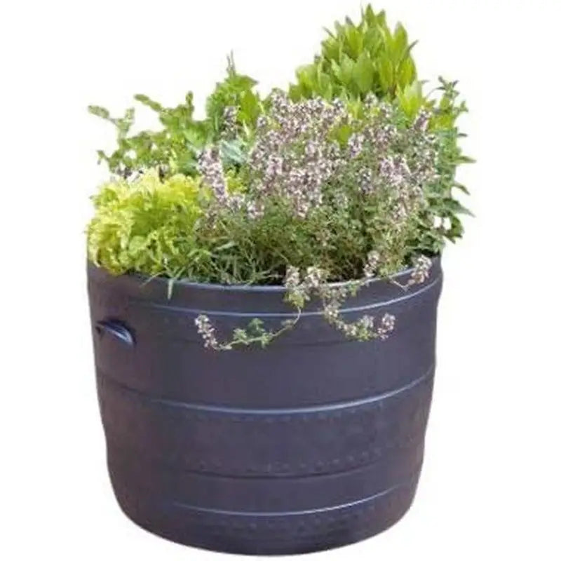 Stewarts Smithy Patio Tub Gun Metal Black - 35cm & 50cm