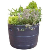 Stewarts Smithy Patio Tub Gun Metal Black - 35cm & 50cm