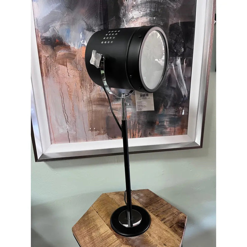 Straits Black Spotlight Table Lamp 60cm - Homeware
