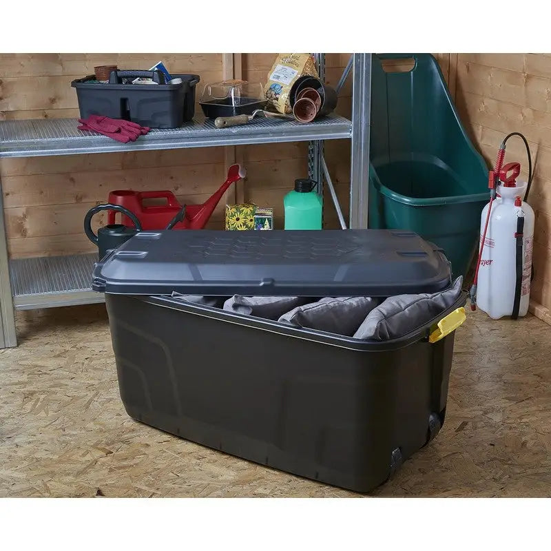 Strata Heavy Duty Storage Box and Lid - 145 Litre