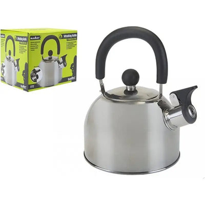 Summit Stainless Steel Whistling Kettle 1.5L - Kitchenware