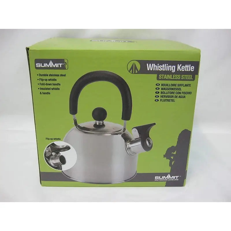Summit Stainless Steel Whistling Kettle 1.5L - Kitchenware