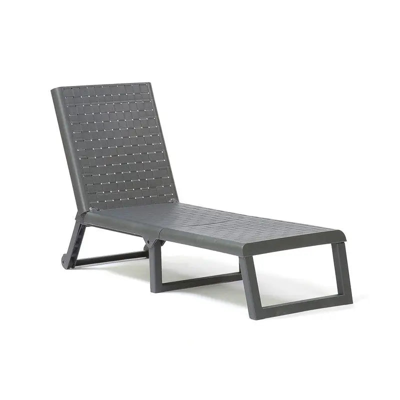 Suntime Dream Sun Lounger Anthracite - Gardening & Outdoors