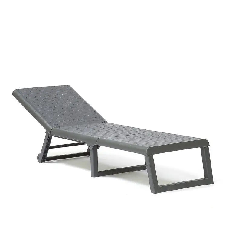 Suntime Dream Sun Lounger Anthracite - Gardening & Outdoors