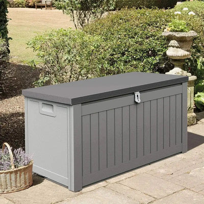 Suntime Ontario Outdoor Storage Box With Gas Lift Lid - 190