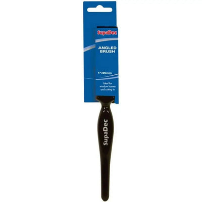 SupaDec Angled Paint Brush - 25mm (1 Inch) - Paint Brushes