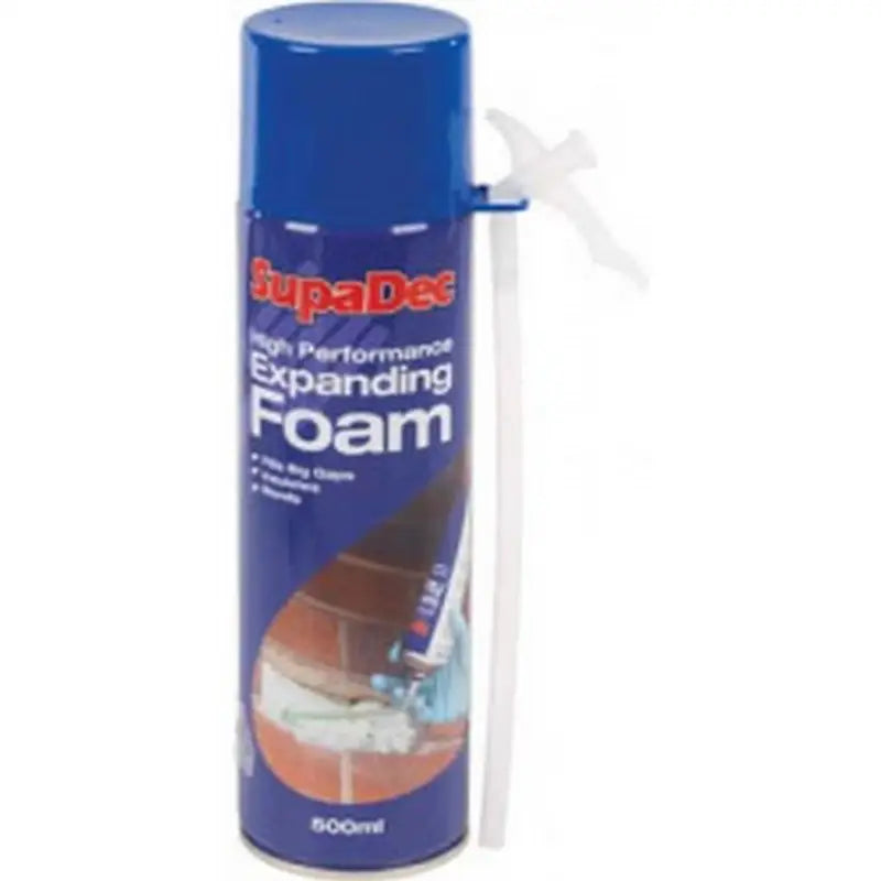 Supadec High Performance Expanding Foam 750ml - DIY Tools
