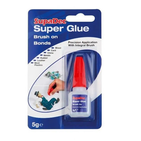 SupaDec Super Glue 5g Brush - DIY Tools Hardware >>