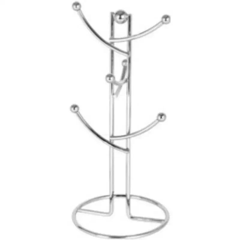 SupaHome 6 Cup Mug Tree Chrome Plated - Mug Tree