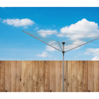 Supahome Rotary Airer Washing Line - (Including Ground