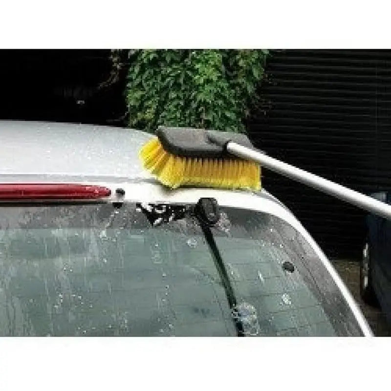 Supahome Telescopic Water Fed Car Wash Cleaning Brush -