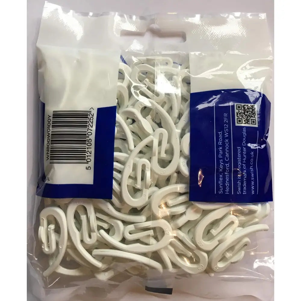 Swish Curtain Hooks 25 or 100 Pack Available - Homeware >>