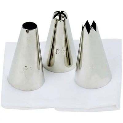 Tala Food Piping Set with 3 Nozzles - Kitchenware