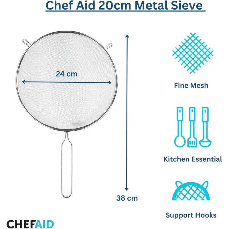 Tala / George East Baking Sieve & Tea Strainers Range