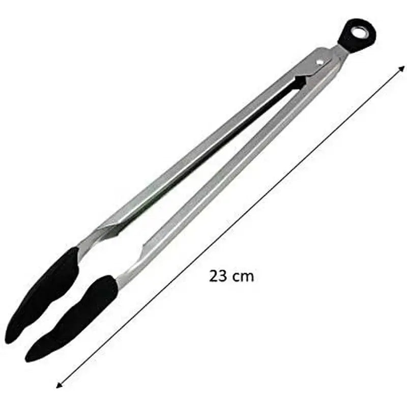 Tala Stainless Steel Tongs With Silicone Head 23.5cm