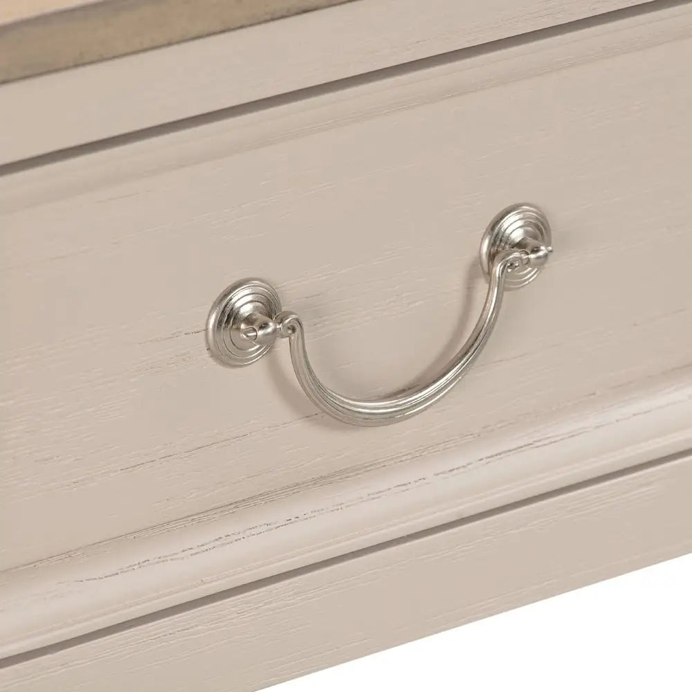 Tannery Putty Lamp Table 52 x 38 x 73cm - Tables