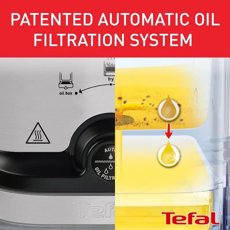 Tefal Oleoclean Pro Electric Easy Oil Clean-up Deep Fat