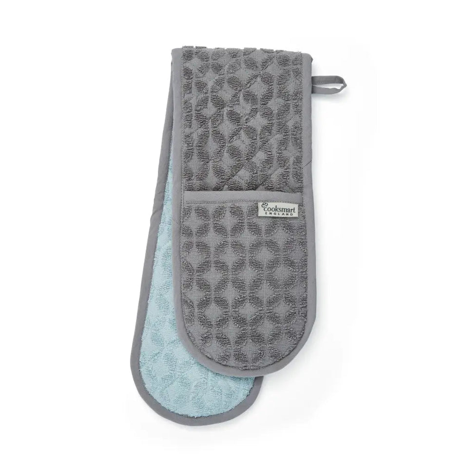 Terry Double Oven Glove - Retro - Kitchenware