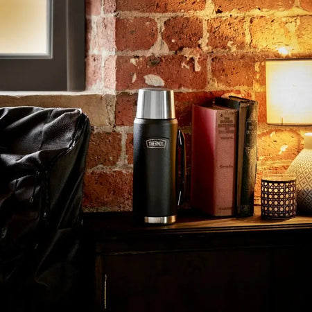 Thermos Icon Series Stainless Steel Flask 1.2 Litres