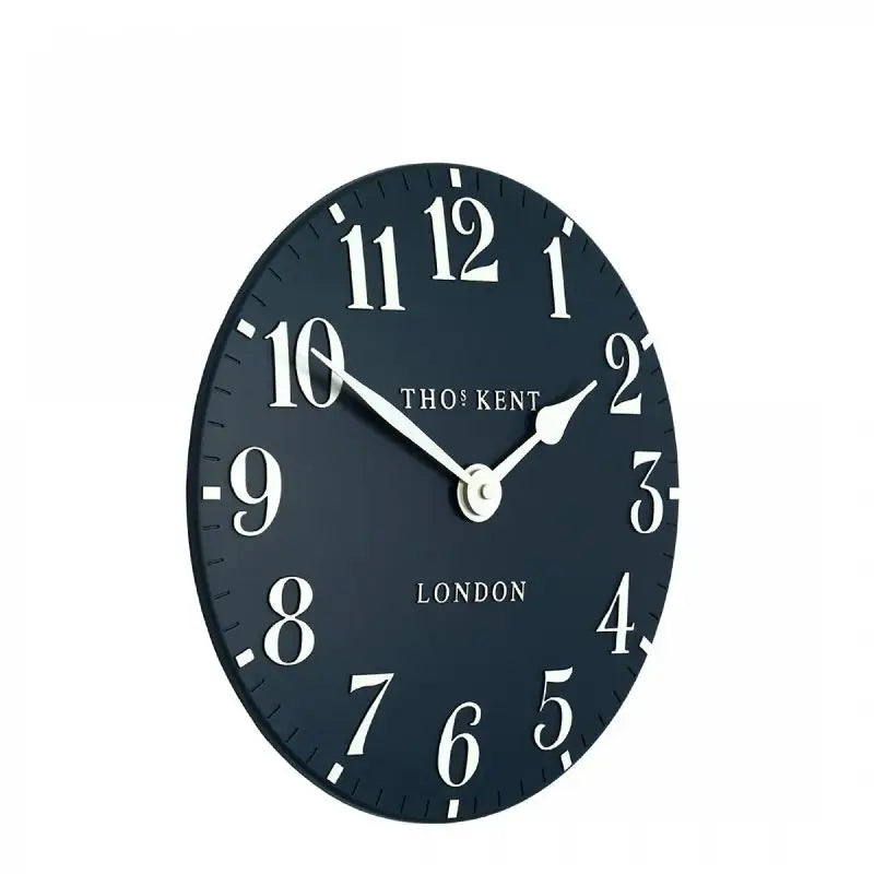 Thomas Kent 12 Arabic Wall Clock Ink - Homeware