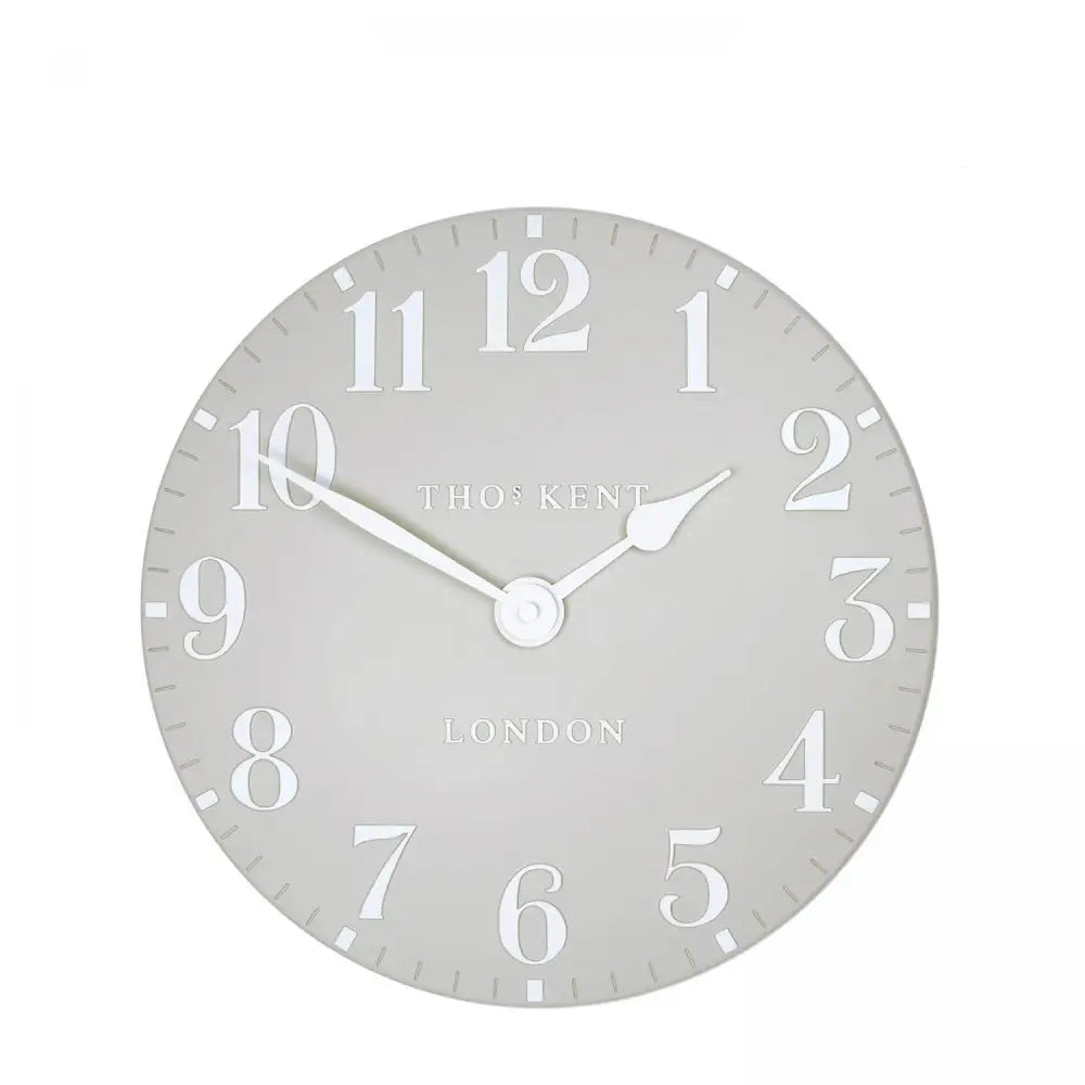 Thomas Kent 12’ Arabic Wall Clock - Various Colours