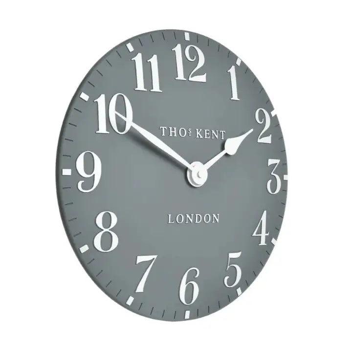 Thomas Kent 12’ Arabic Wall Clock - Various Colours
