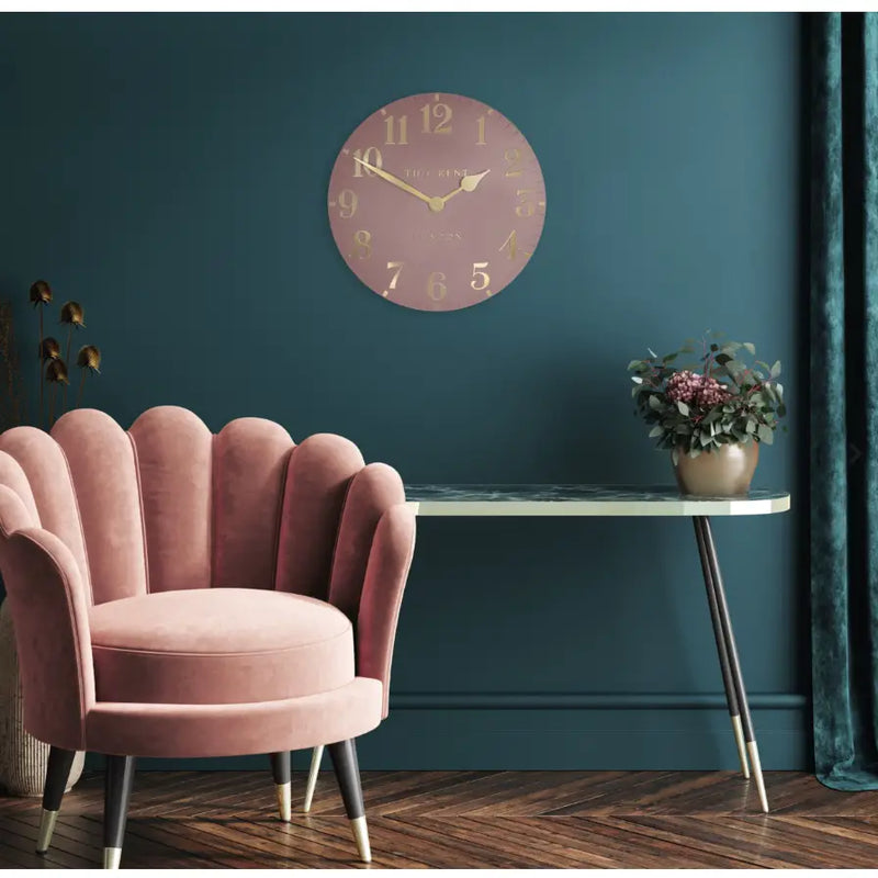 Thomas Kent 12’ Arabic Wall Clock - Various Colours