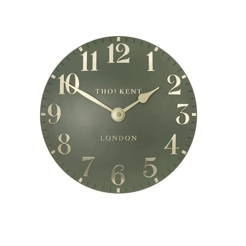 Thomas Kent 12’ Arabic Wall Clock - Various Colours