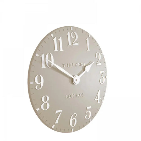 Thomas Kent 12’ Arabic Wall Clock - Various Colours