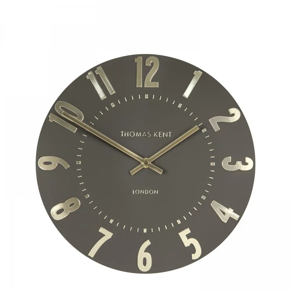 Thomas Kent 12’ Mulberry Wall Clock - Various Colours