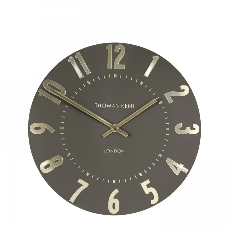 Thomas Kent 12’ Mulberry Wall Clock - Various Colours