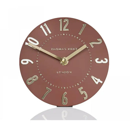 Thomas Kent 6’ Mulberry Mantel Clock - Various Colours