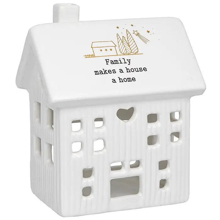 Thoughtful Words Tealight House Family - House - Family -