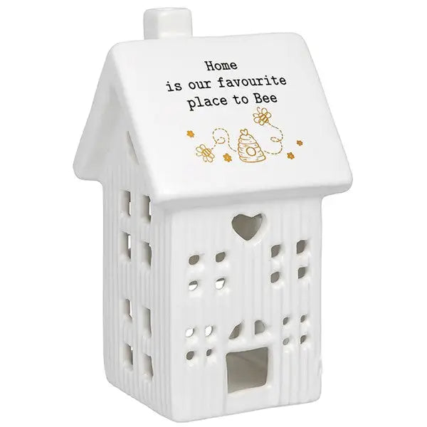 Thoughtful Words Tealight House Family - Home - Bee -