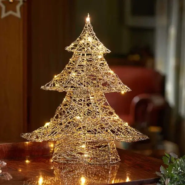 Three Kings Gold Weave WonderTree Various Sizes Christmas