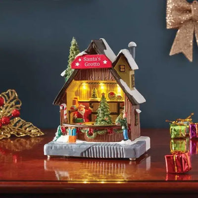 Three Kings Santa’s Grotto SnowScene Christmas >>