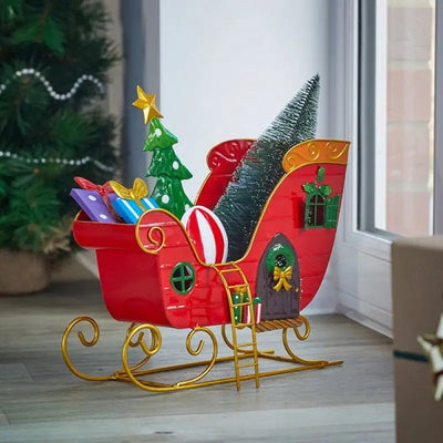Three Kings Santas Sleigh Ho Ho Home - Christmas
