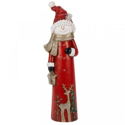 Three Kings Yule Light Up Snowman Christmas Ornament -