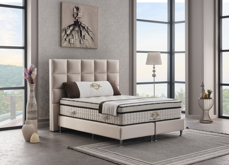 TCS Royal Coil Opulence Pocket Sprung Mattress - 4ft 6 Double / 5ft Kingsize Bed