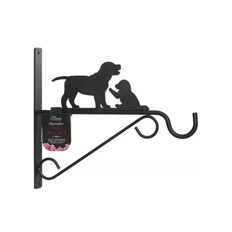 Tom Chambers Decorative Hanging Basket Bracket - Dogs /