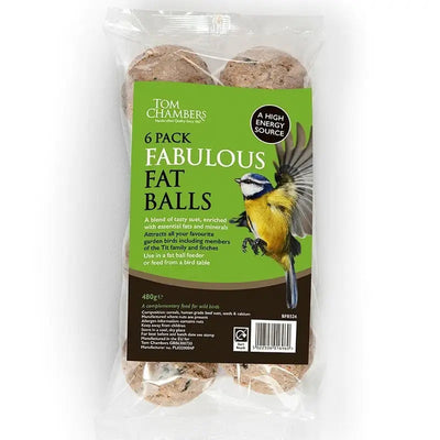 Tom Chambers Fabulous Fat Balls 6 Pack - Bird Care