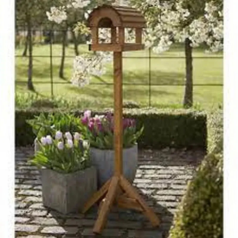 Tom Chambers Handcrafted Wooden Garden Bird Tables - Range