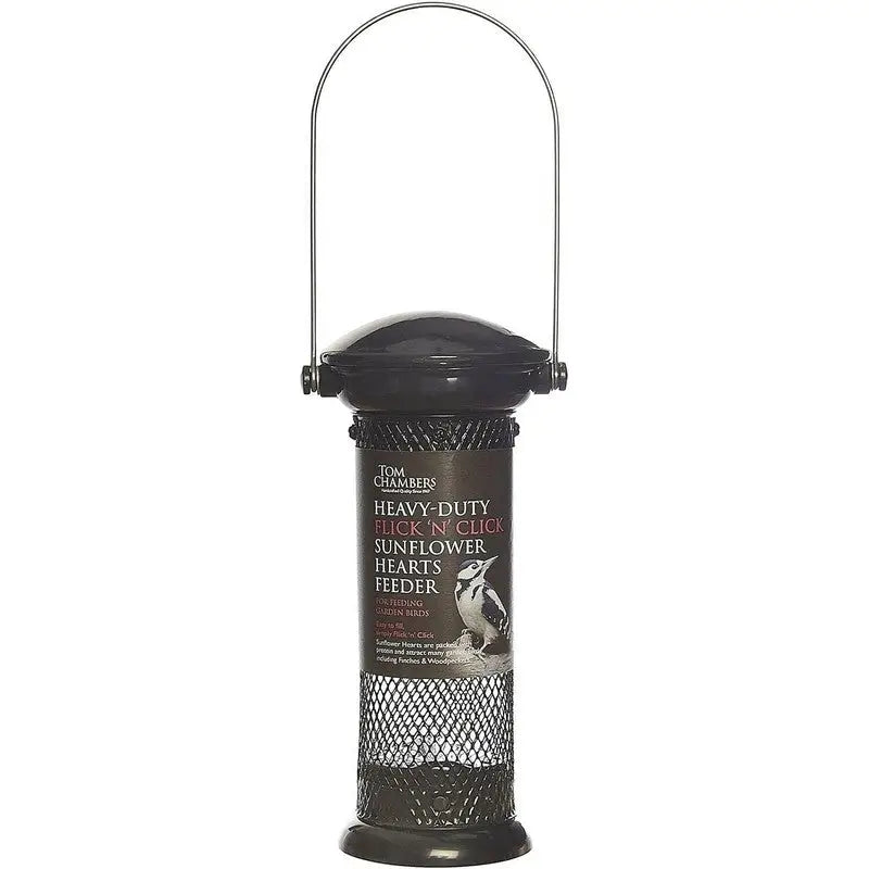 Tom Chambers Heavy Duty Flick N Click Seed Feeders Range