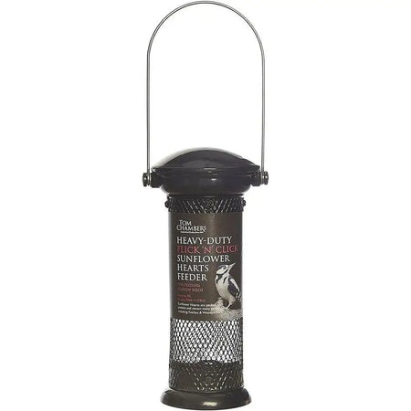 Tom Chambers Heavy Duty Flick N Click Seed Feeders Range
