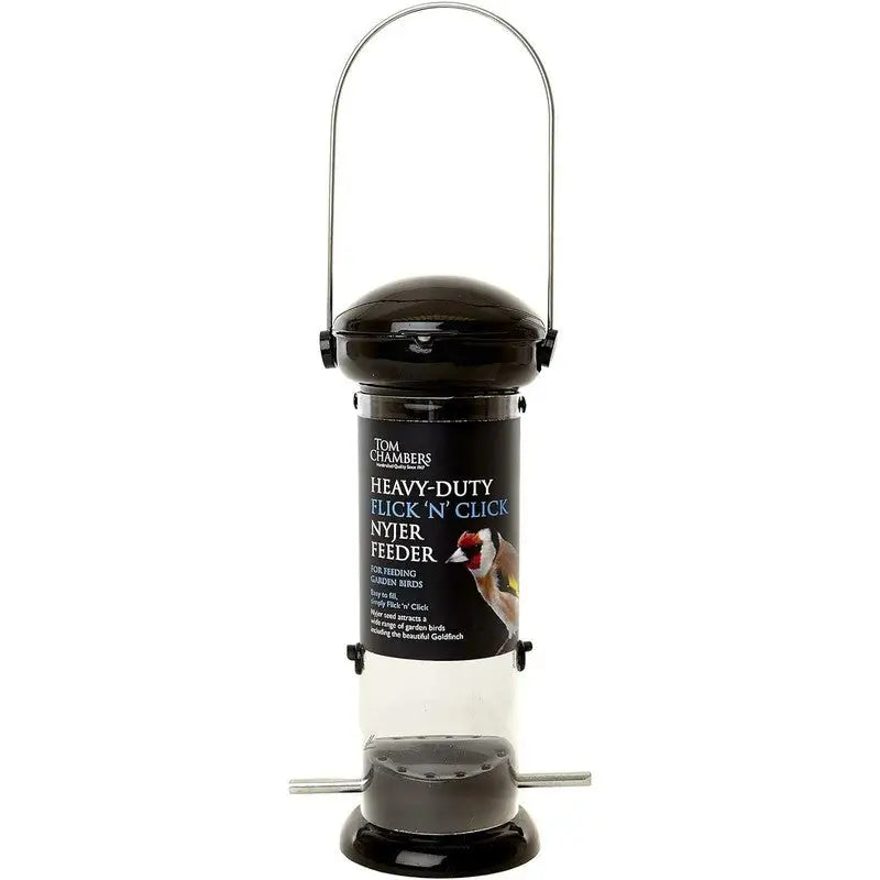 Tom Chambers Heavy Duty Flick N Click Seed Feeders Range