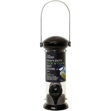 Tom Chambers Heavy Duty Flick N Click Seed Feeders Range