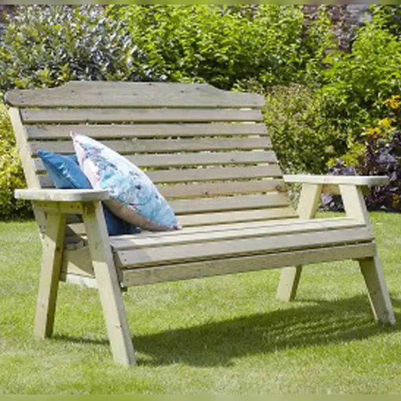 Tom Chambers Masham Wooden Garden Bench - Large 5ft Bench -