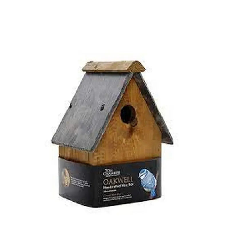 Tom Chambers Oakwell Nest Box Bird House With 28mm & 32mm