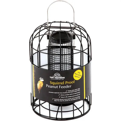 Tom Chambers Squirrel Proof Cage Bird Feeder - Peanuts