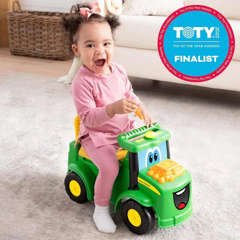 Tomy John Deere Kids Johnny Tractor Ride-On Tractor - Toys